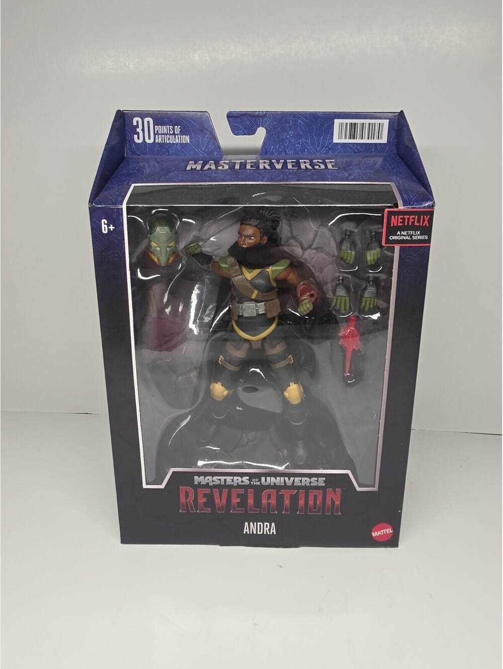 Mattel Masters of the Universe Masterverse Andra 6'' Action Figure Sealed